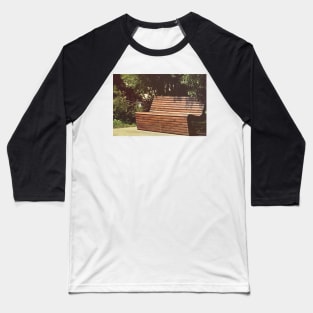 Bench in park Baseball T-Shirt